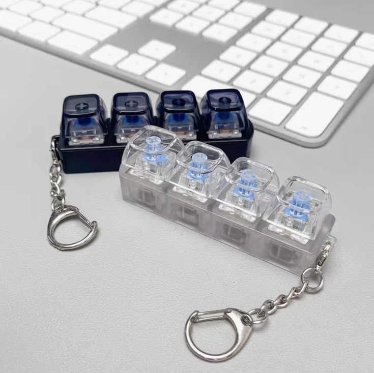 Stress Relief Keyboard Keychain