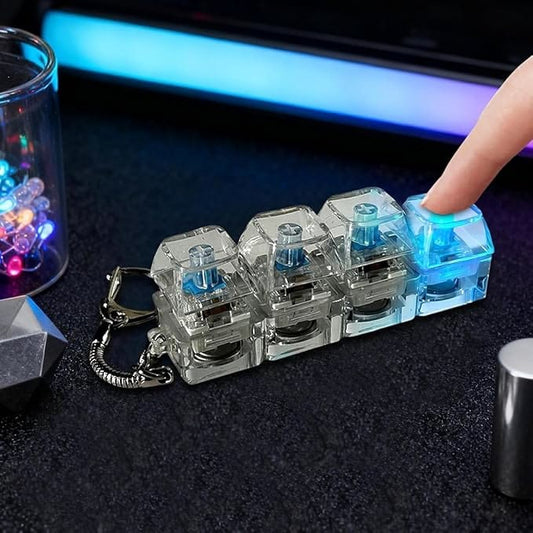 Stress Relief Keyboard Keychain