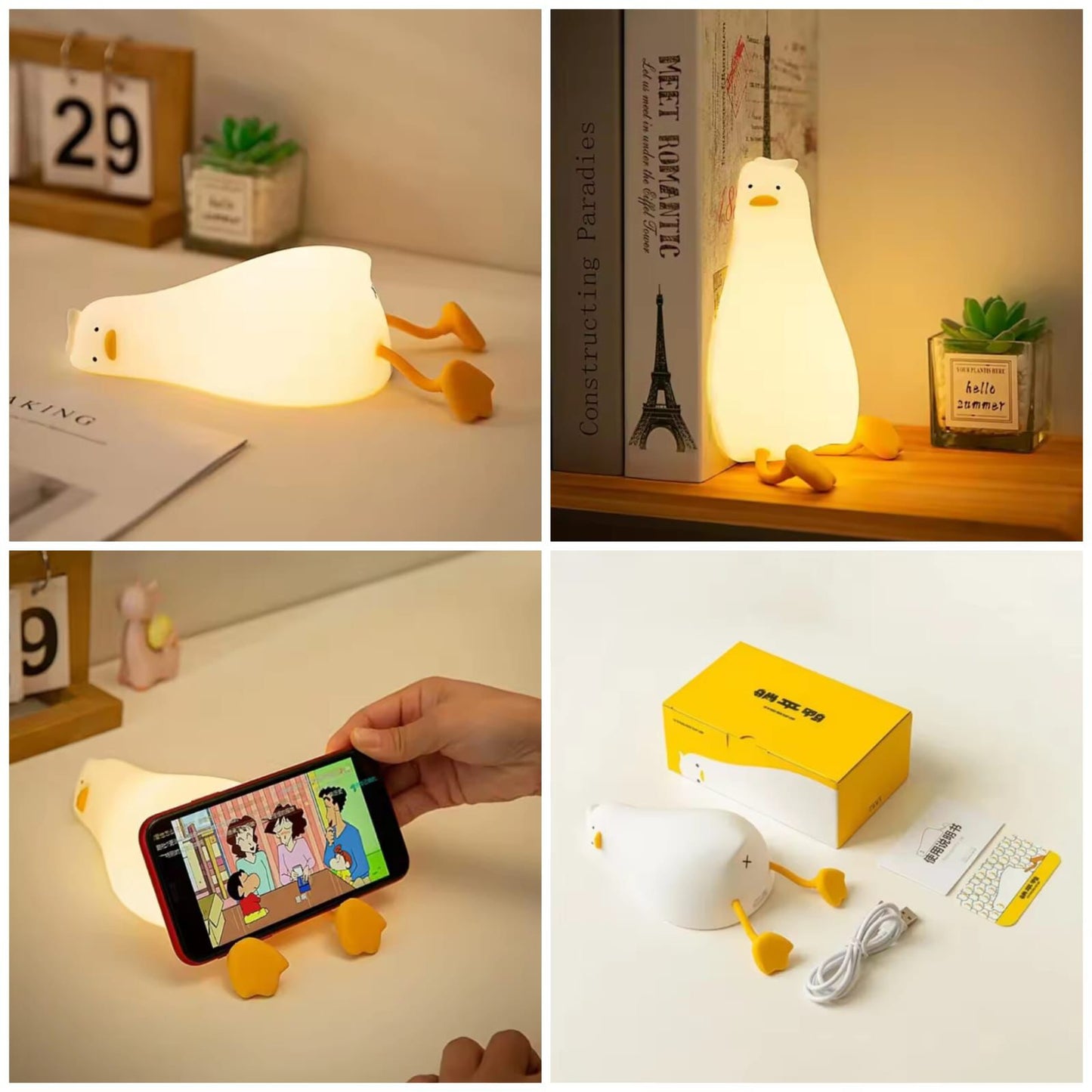 Cute Duck Night Lamp