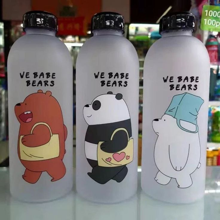 Panda Water Bottle (1000ml)