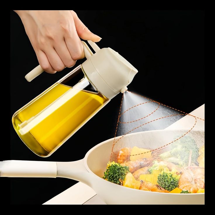 2-in-1 Glass Oil Jug