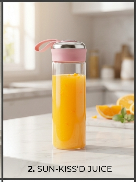 Premium Glass Water Bottle 400ML