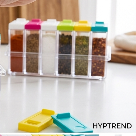 6-Piece Spice Jar Organizer