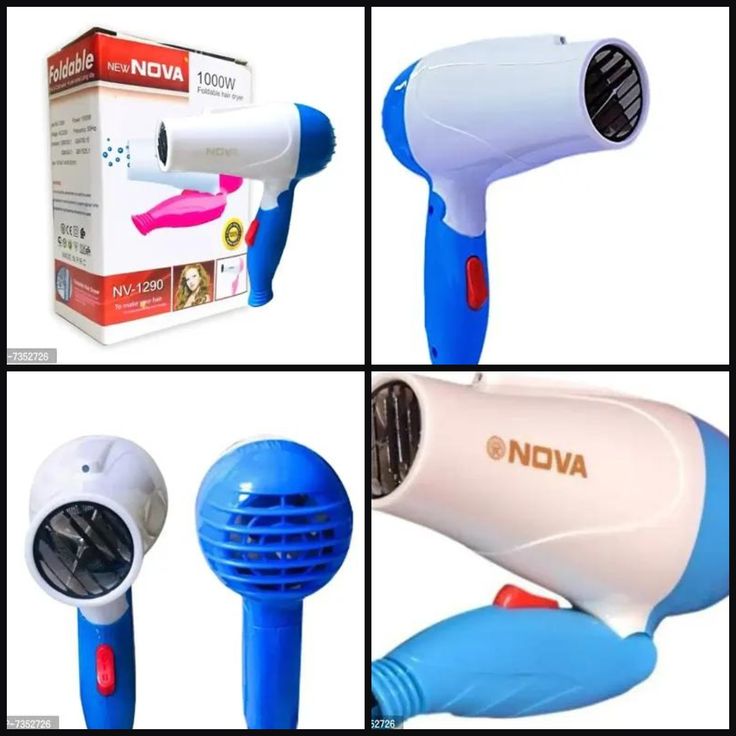Nova 1000W Foldable Hair Dryer