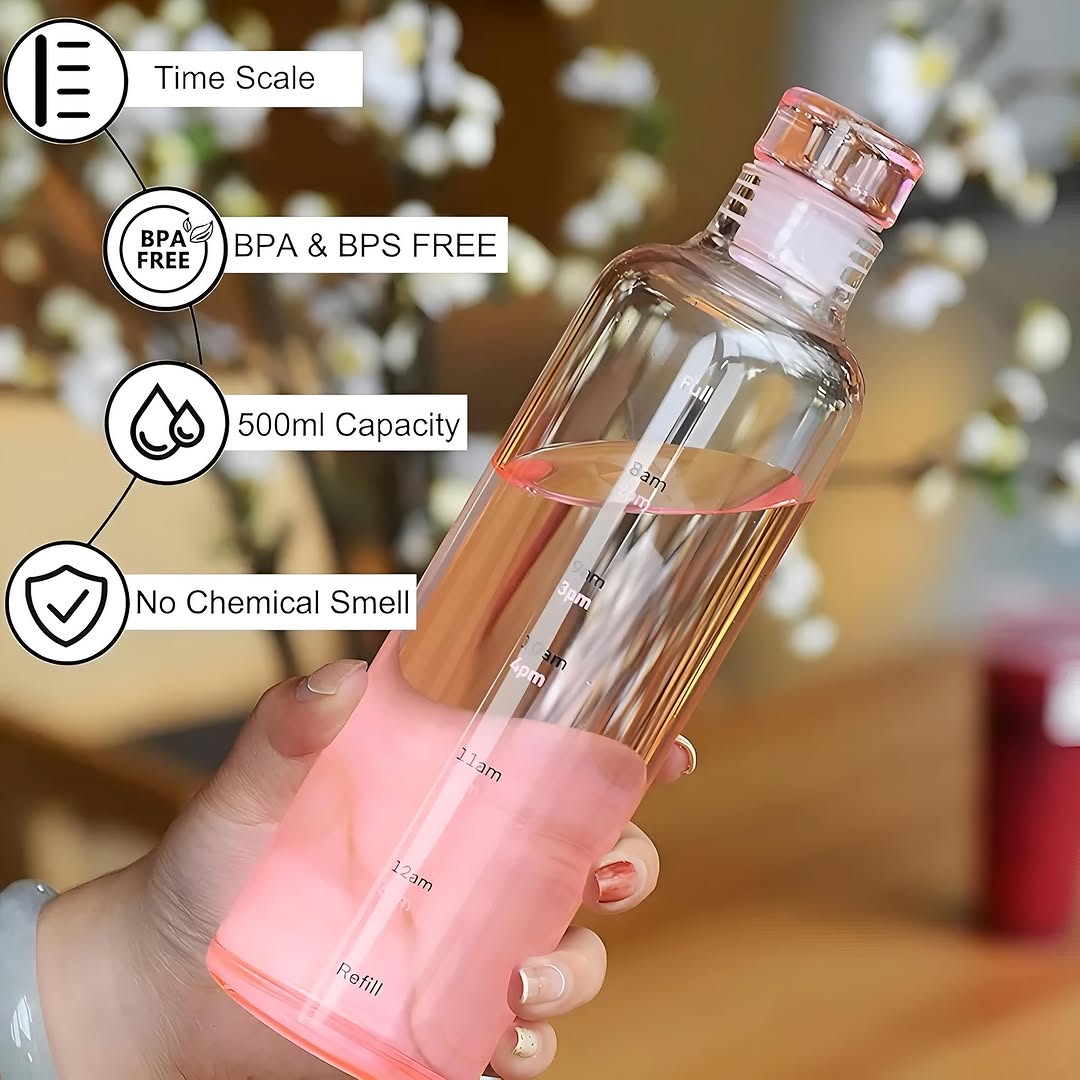 Glass Water Bottle