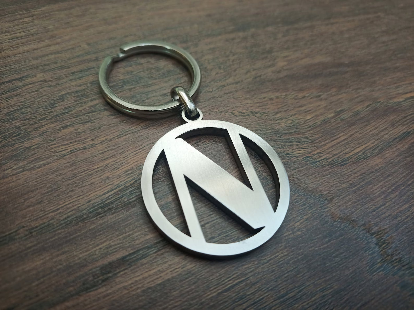 Customized Alphabet SS Keychain
