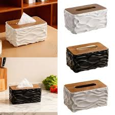 Wave Texture Tissue Box